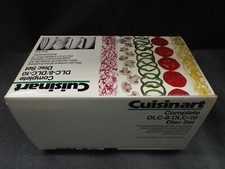 Empty Box-Cuisinart DLC-8-10 Food Processor Disc Blade Kitchen Attachment 1980s