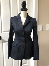 Navy girl s/women s Equestrian Show Jacket.