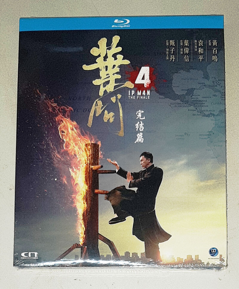 Donnie Yen IP MAN 4: THE FINALE Scott Adkins Hong Kong Martial Arts Blu Ray