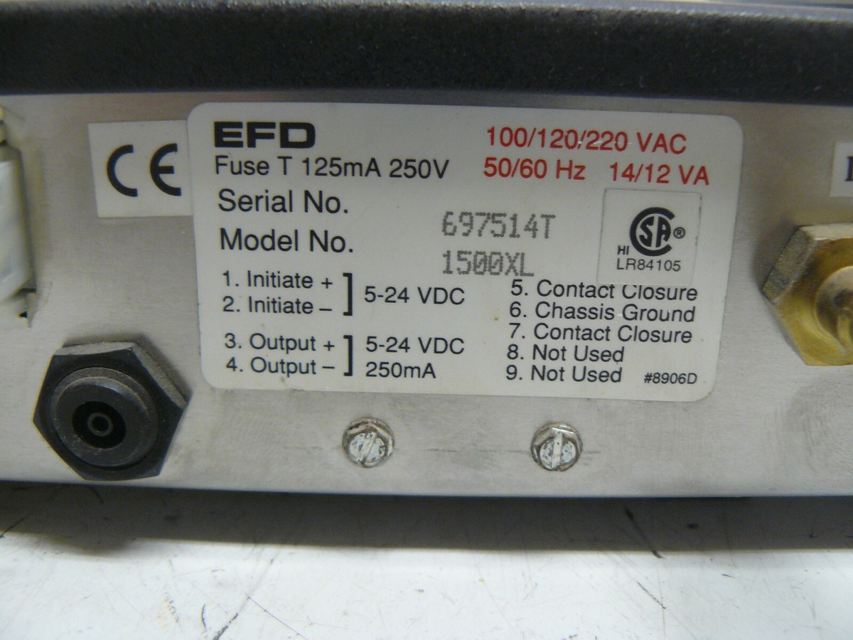 NORDSON EFD 1500XL 1500 SERIES FLUID EPOXY DISPENSER