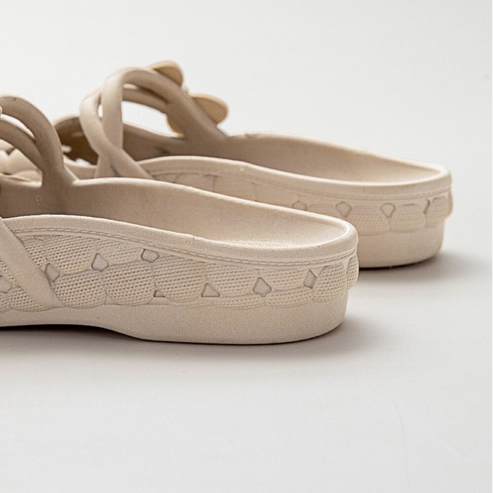 SAOLA Scarpe Baotou in PVC suola morbida ciabatte da spiaggia moda sandali donna