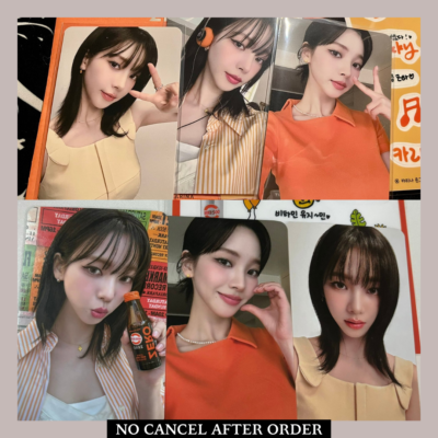 AESPA KARINA X 비타500 VITA500 ZERO SET PHOTOCARD OFFICIAL | eBay