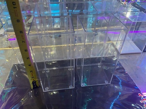 16 Cases Acrylic/Plastic Clear Action Figure Display Box (Includes 12 - 8x4x4) - Picture 8 of 12