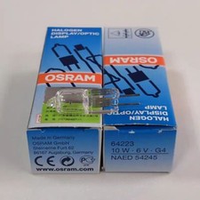 osram 64223 optics Microscope lamp Biochemical analyze lamp 6V10W G4 NAED 54245