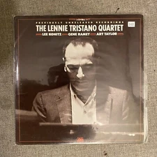 The Lennie Tristano Quartet Lp Vinyl Record 1981 Jazz Album VG+