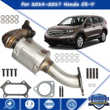 Front Exhaust Catalytic Converter For 2015 2016 2017 2018 2019 Honda Cr-v 2.4l
