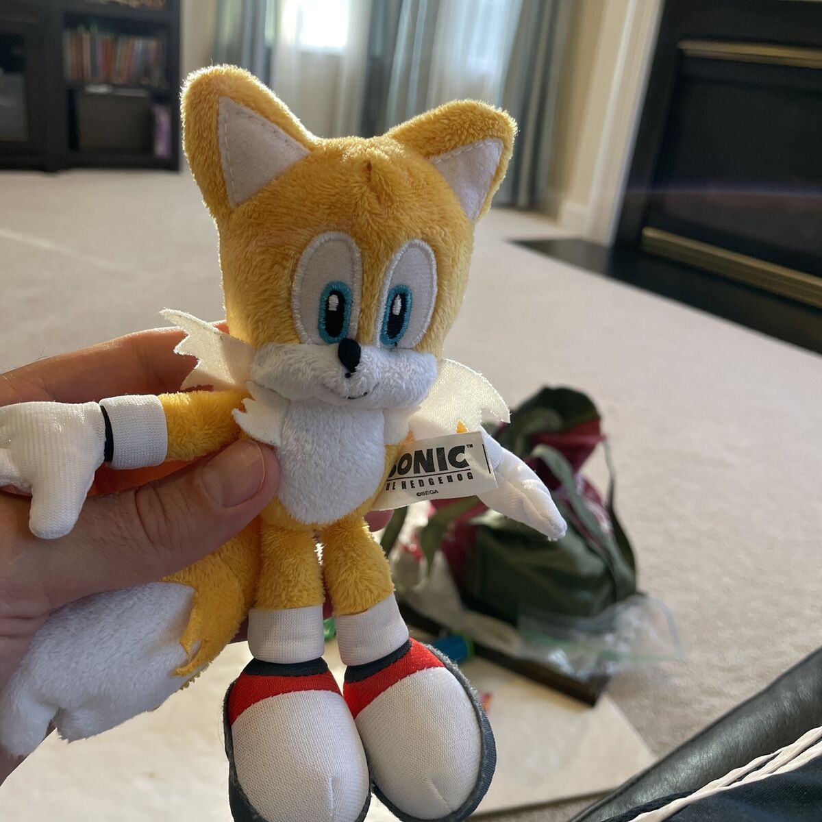 Sonic the Hedgehog 8.75 Classic Tails Plush Toy