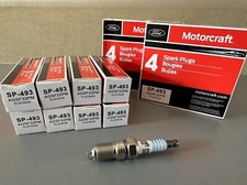 8X Genuine OEM SP-493 Platinum SPARK PLUGS AGSF32PM For Ford 4.6L 5.4L V8 SP493