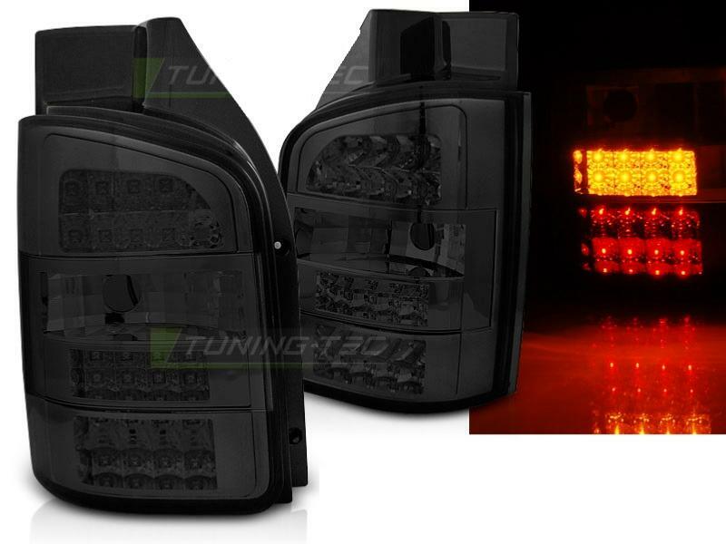 Feux LED fumés VW T5 avec éclairage instantané pour Volkswagen 03-09