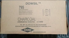 8 Dowsil 795 CHARCOLE  Silicone Building Sealant 8 Sausages ~Rv's Trucks Campers