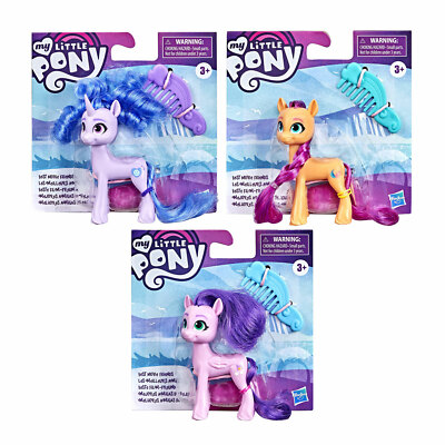 Neu My Little Pony Movie Friends 3'' Figur - Wählen Sie Ihr Lieblingspony!