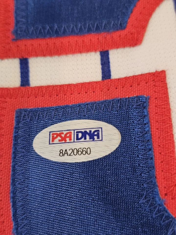 Albert Almora Jr Autographed/Signed Jersey PSA/DNA COA White Custom Jersey - Image 3 of 4