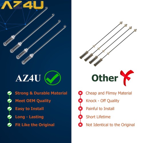 Washer Suspension Rod For Whirlpool WTW4815EW0 WTW4815EW1 WTW4816FW1 WTW4816FW2 - Picture 3 of 8