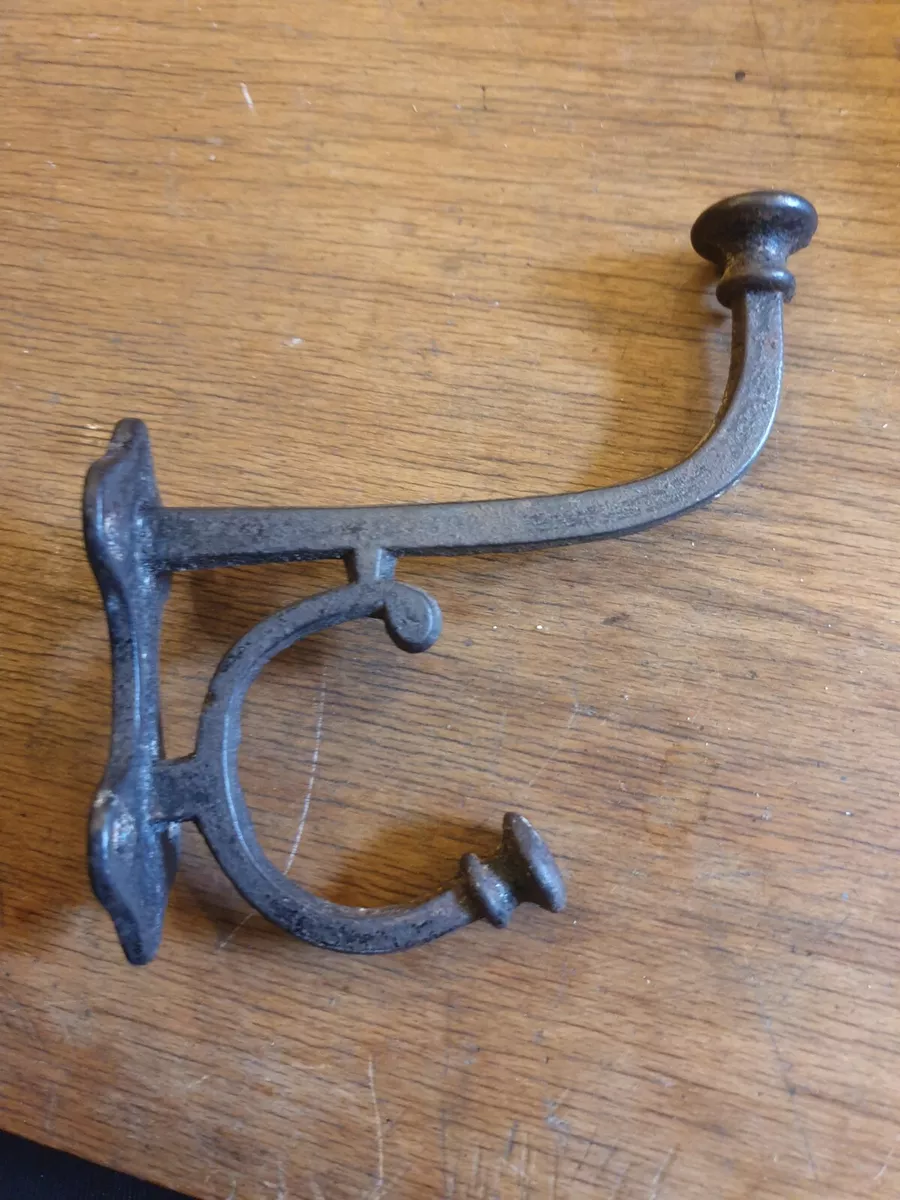 Cast iron sale hook