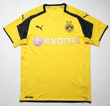 BVB BORUSSIA DORTMUND 2016/2017 CUP SHIRT JERSEY FUSSBALL TRIKOT KIT PUMA MENS M