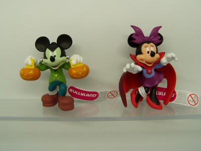 Bullyland Disney Mickey & Minnie Mouse Weihnachten WD Halloween Figur NEU