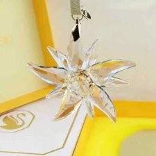 NEW SCS Swarovski 2023 Edelweiss Ornament #5651063 in Box