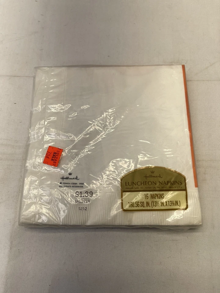 Servilletas Go Bots Party Supplies 1985 sello nuevo stock antiguo sellado Foto 3 de 4