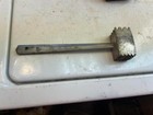 Vintage All Aluminum Heavy Duty Aluminum Meat Tenderizer Made Spikes 2 sided — photo 1