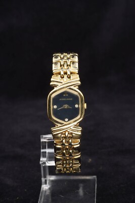 JACQUES LEMANS Damen Uhr, Quarz, neue Batterie, Gold farbend