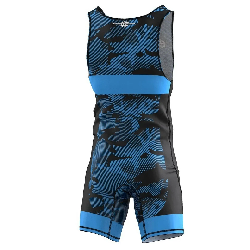 Kinder Ringertrikot EXTREME HOBBY HAVOC Wrestling Anzug Singlet UWW Genehmigt - Bild 3 von 4