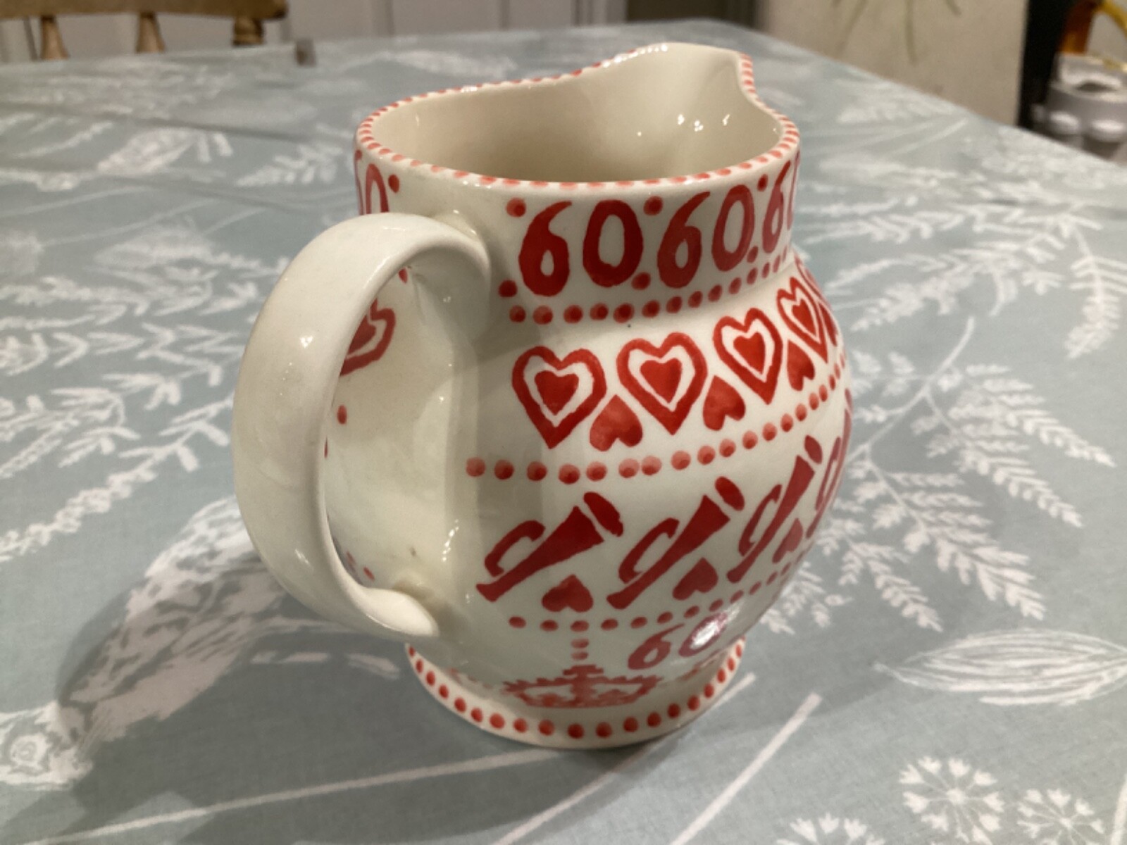 Emma Bridgewater Special Open Days Diamond Jubilee 2012 0.5pt Jug New