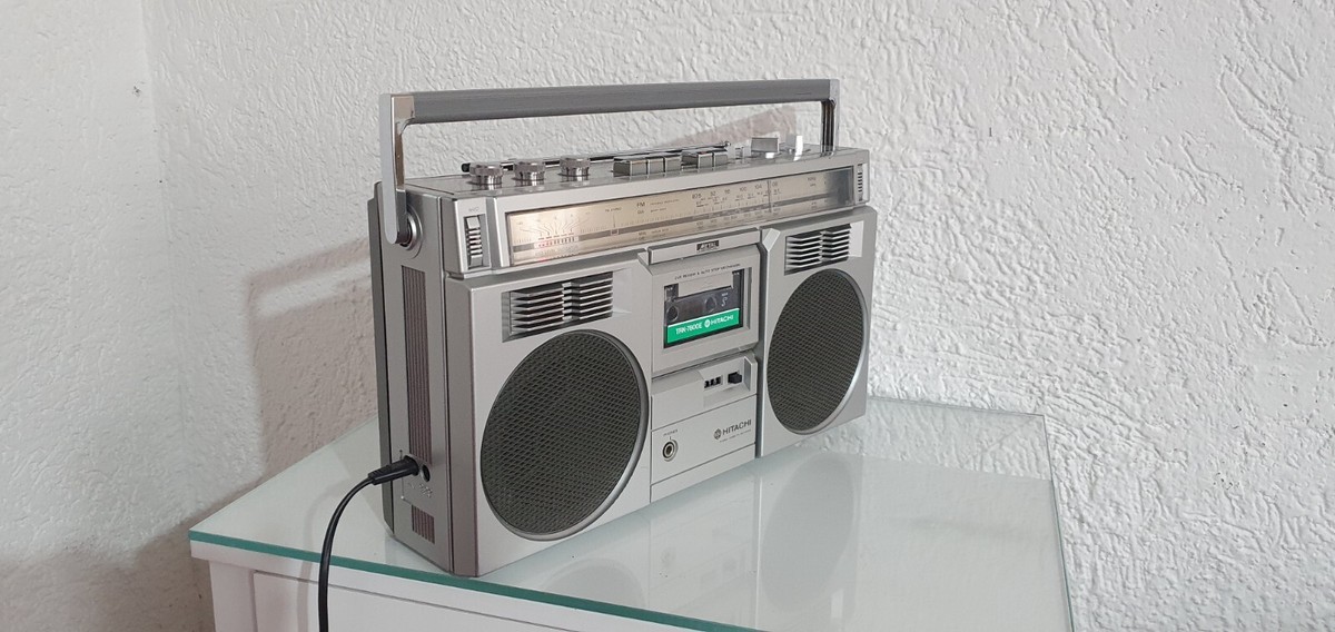 HITACHI TRK-7800E GHETTOBLASTER BOOMBOX | eBay