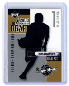 LeBron James 2002 Upper Deck Inspirations #156 Base /499 LeBron James 2002 Upper Deck Inspirations #156 Base /499