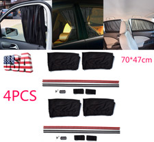 4x Foldable Car Side Window Curtain Auto Uv Protection Sun Shade Accessories Usa 4x Foldable Car Side Window Curtain Auto Uv Protection Sun Shade Accessories Usa