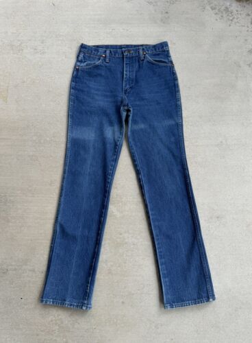 Vintage Wrangler Jeans Men’s 31x33 Blue Denim Pants 936DEN Cowboy Cut Slim Fit