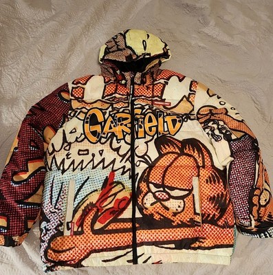 Rare Members Only x NICKELODEON GARFIELD. Puffer Coat XXL