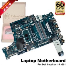 Dell Inspiron 15 3501 Motherboard i5-1035G1 Quad-Core 1.0GHz LA-K035P 2VK51