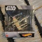 Star Wars Hot Wheels Starship Select X-Wing Fighter Red Five #01 Diecast Mattel