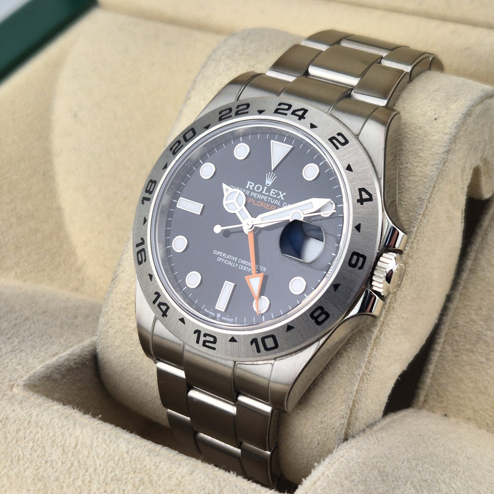 Rolex 226570 Explorer II Black Dial 42mm 2023 Box & Papers image 4