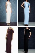 Women Solace London One Shoulder Embellished Fit Bodycon Maxi Dress