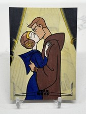 2025 ANAKIN & PADME #'d 1/1 Topps Star Wars Chrome BLACK FOIL Sketch 1 of 1 SP