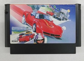 Famicom Software Model Road Fighter Konami FJ190