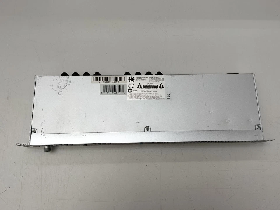 Alesis DEQ830 8 Channel Digital Graphic Equalizer w/ Cable Tested Japan - Image 2 of 4