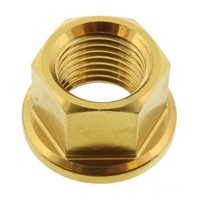 Mutter Kettenrad M12X1.25Mm V4A Gold FüR Triumph Tiger 900 1993-98
