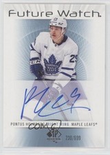 2022 SP Authentic 2012-13 Retro Future Watch 230/699 Pontus Holmberg Auto 1e15