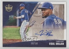 2022 Panini Diamond Kings DK Signatures Holo Gold 39/50 Vidal Brujan Auto 10qk