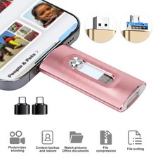 4in1 USB 3.0 Flash Drive 128GB Type C Memory Photo Stick for iPhone Android iPad
