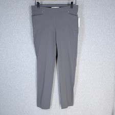 89th  Madison Women's Dress Pants Gray Small Stretch Comfort Waist NWT
