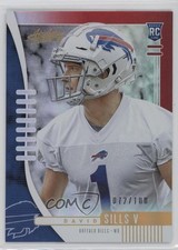 2019 Panini Absolute Rookie Red Spectrum 72/100 David Sills V #197 ms9