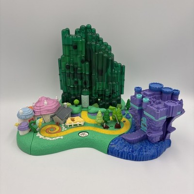 2001 Polly Pocket Wizard of Oz Emerald City Playset No Figures Working Lights