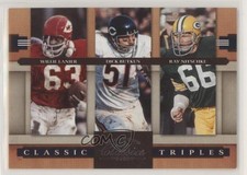 2008 Donruss Classics Classic Triples Willie Lanier Dick Butkus Ray Nitschke 0z6