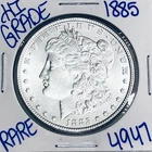 1885 MORGAN SILVER DOLLAR AUTHENTIC HI GRADE U.S MINT COIN FREE SHIPPING 4947