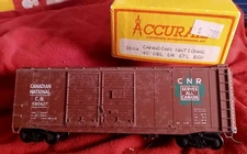 Canadian National Mapleleaf Herald  Boxcar Accurail R4A HO CN 580427 KaDee CNR