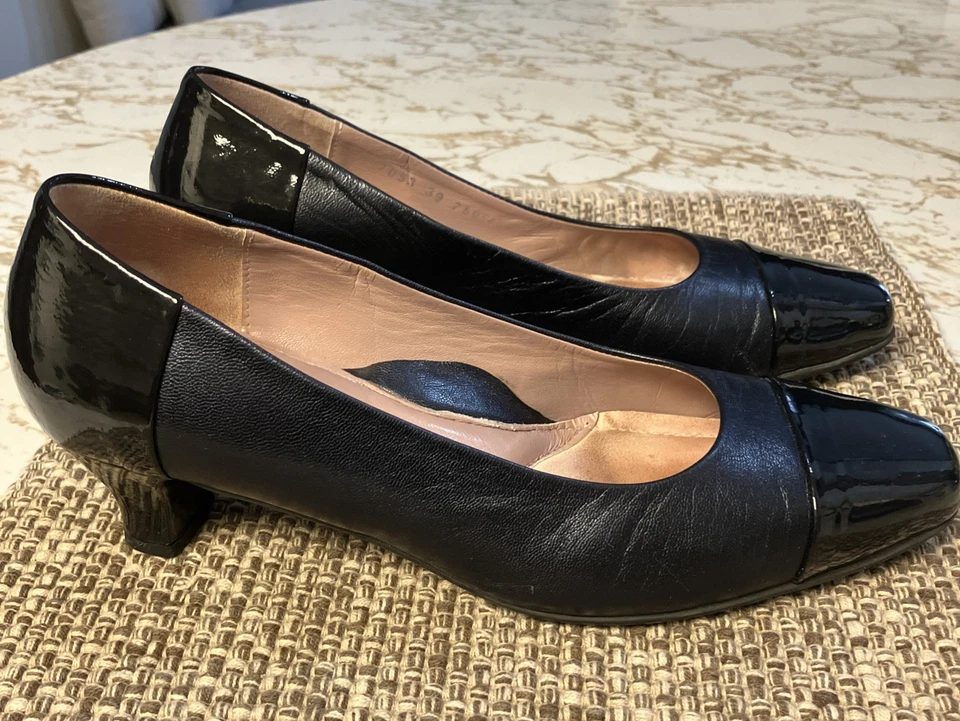 Zapatos de tacón Beautifeel Rebecca charol negro Israel talla 39 Foto 4 de 4