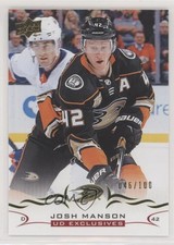 2018-19 Upper Deck UD Exclusives 46/100 Josh Manson #254 au7